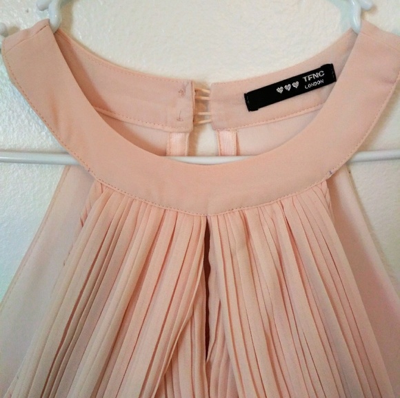 Maternity Pleated Bridesmaid Dress - Picture 7 of 8